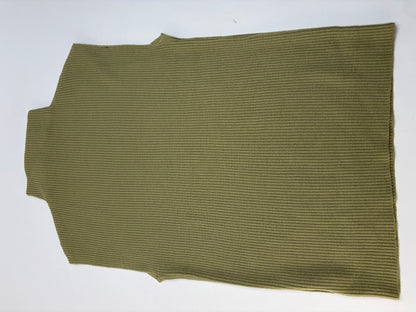 Vintage Loewe Sleeveless Turtleneck Sweater Light Olive M