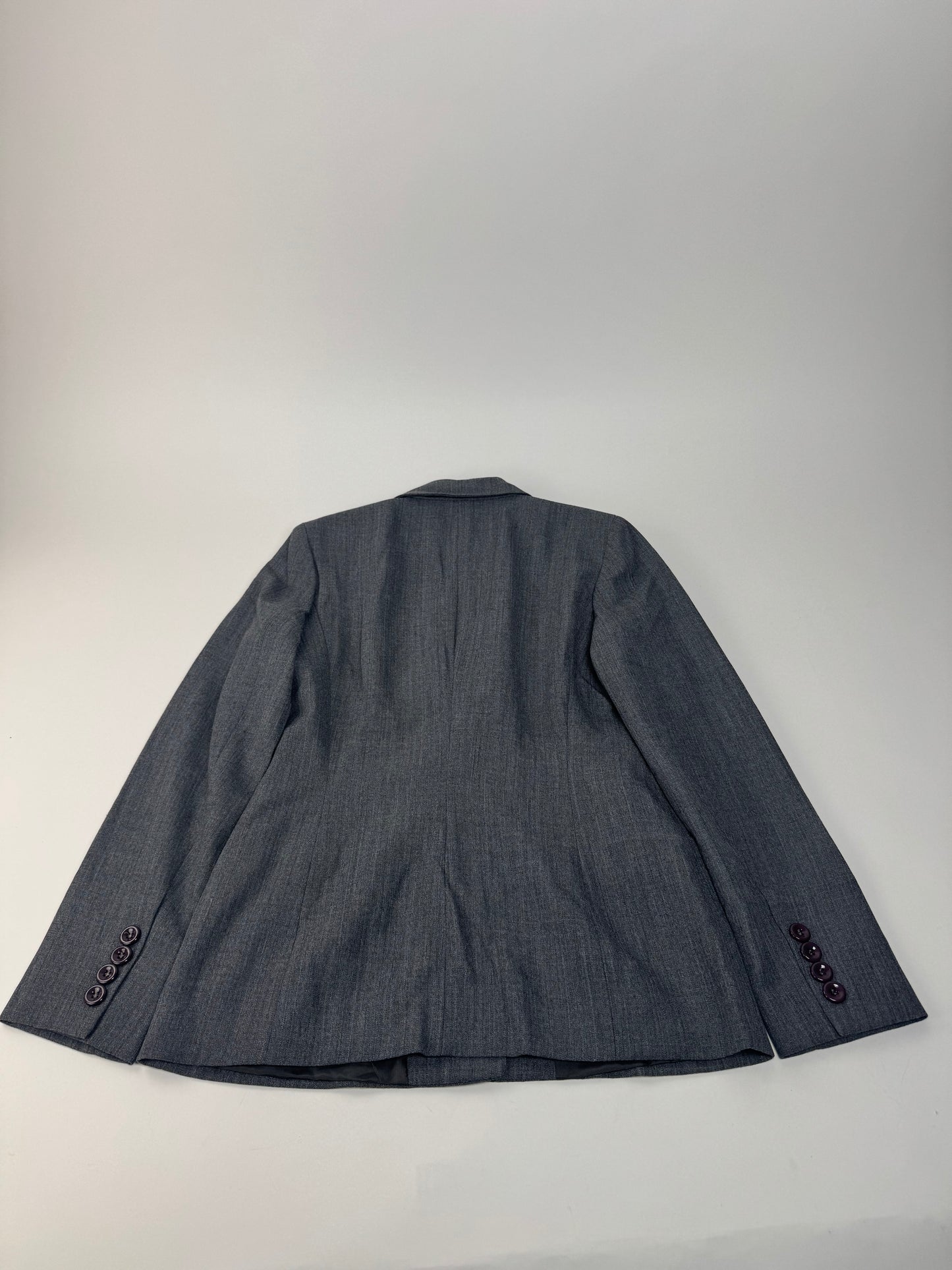 Vintage Fendi Roma Wool Blazer 38/M Grey