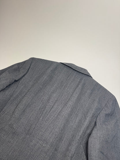 Vintage Fendi Roma Wool Blazer 38/M Grey