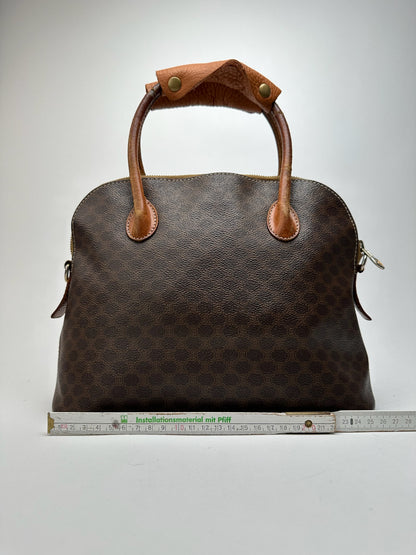 Sac vintage Céline Paris en cuir monogramme marron