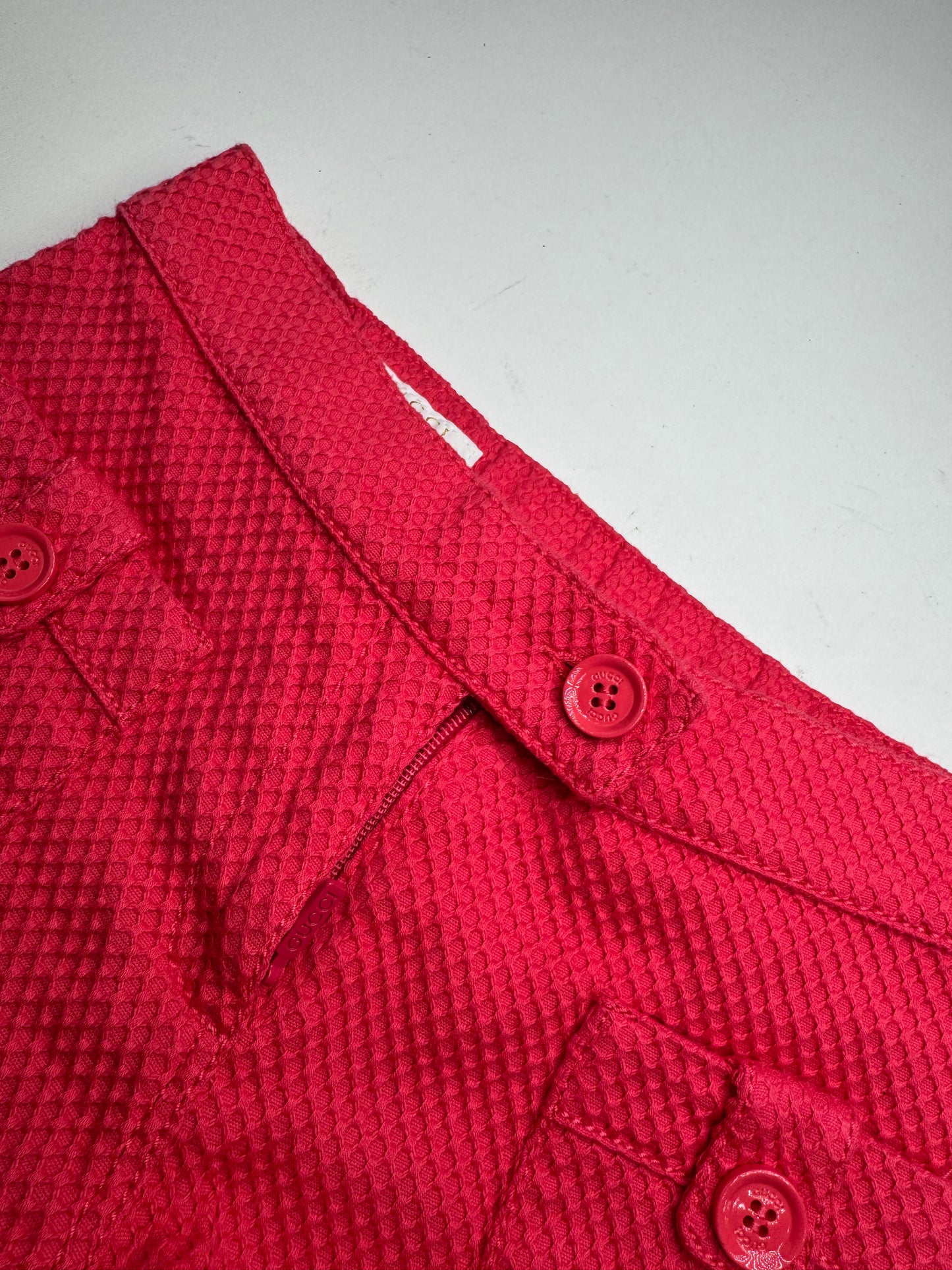 Vintage Gucci Shorts Red XXS