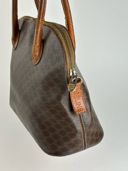 Sac vintage Céline Paris en cuir monogramme marron