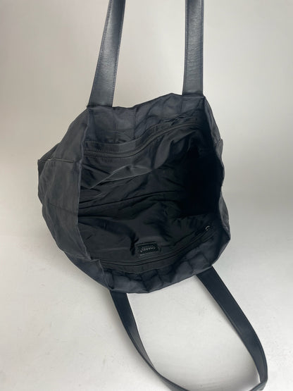 Vintage Chanel New Travel Line Tote bag Black