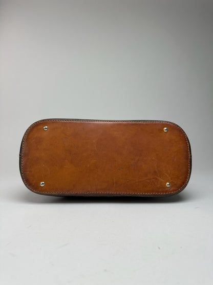 Sac vintage Céline Paris en cuir monogramme marron