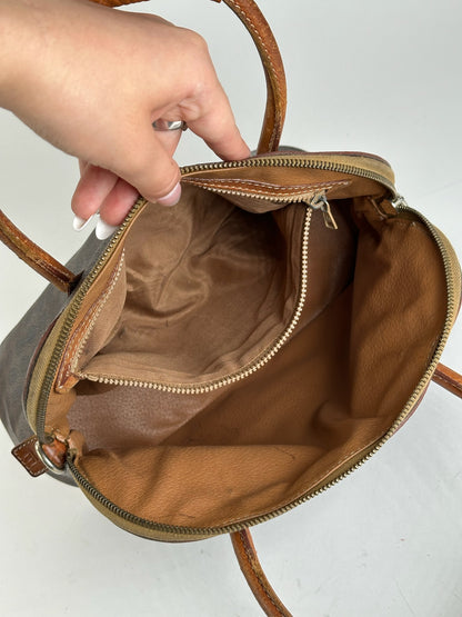 Sac vintage Céline Paris en cuir monogramme marron