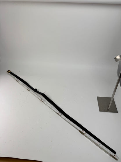 Vintage Givenchy Leather Belt black