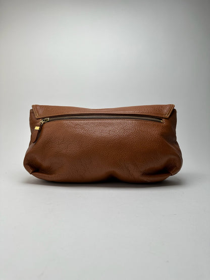 Pochette vintage en cuir marron Givenchy