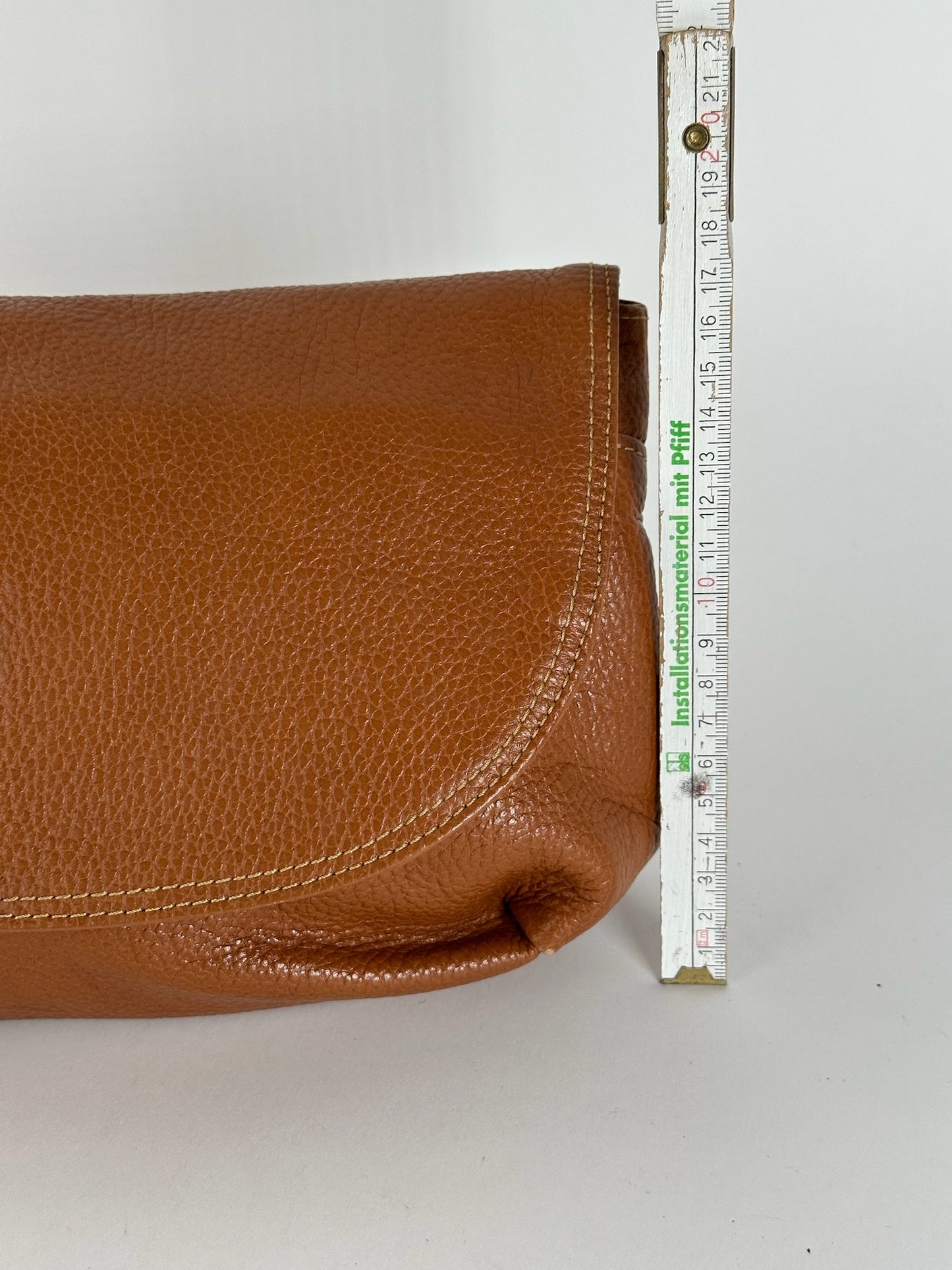 Pochette vintage en cuir marron Givenchy