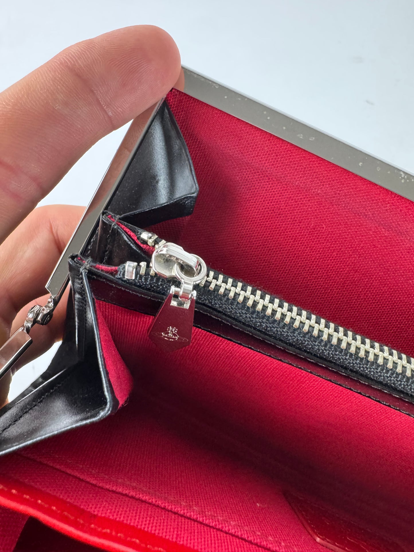 Vintage Vivienne Westwood Leather Wallet Black