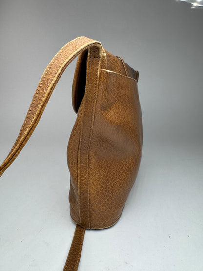 Sac vintage Yves Saint Laurent Mombasa en cuir marron