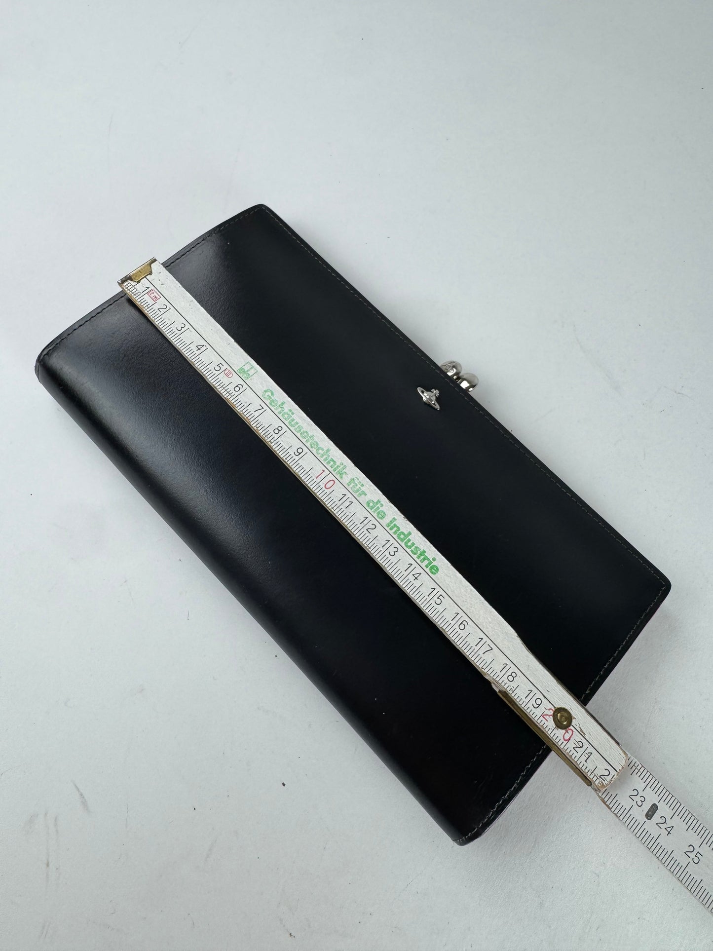 Vintage Vivienne Westwood Leather Wallet Black