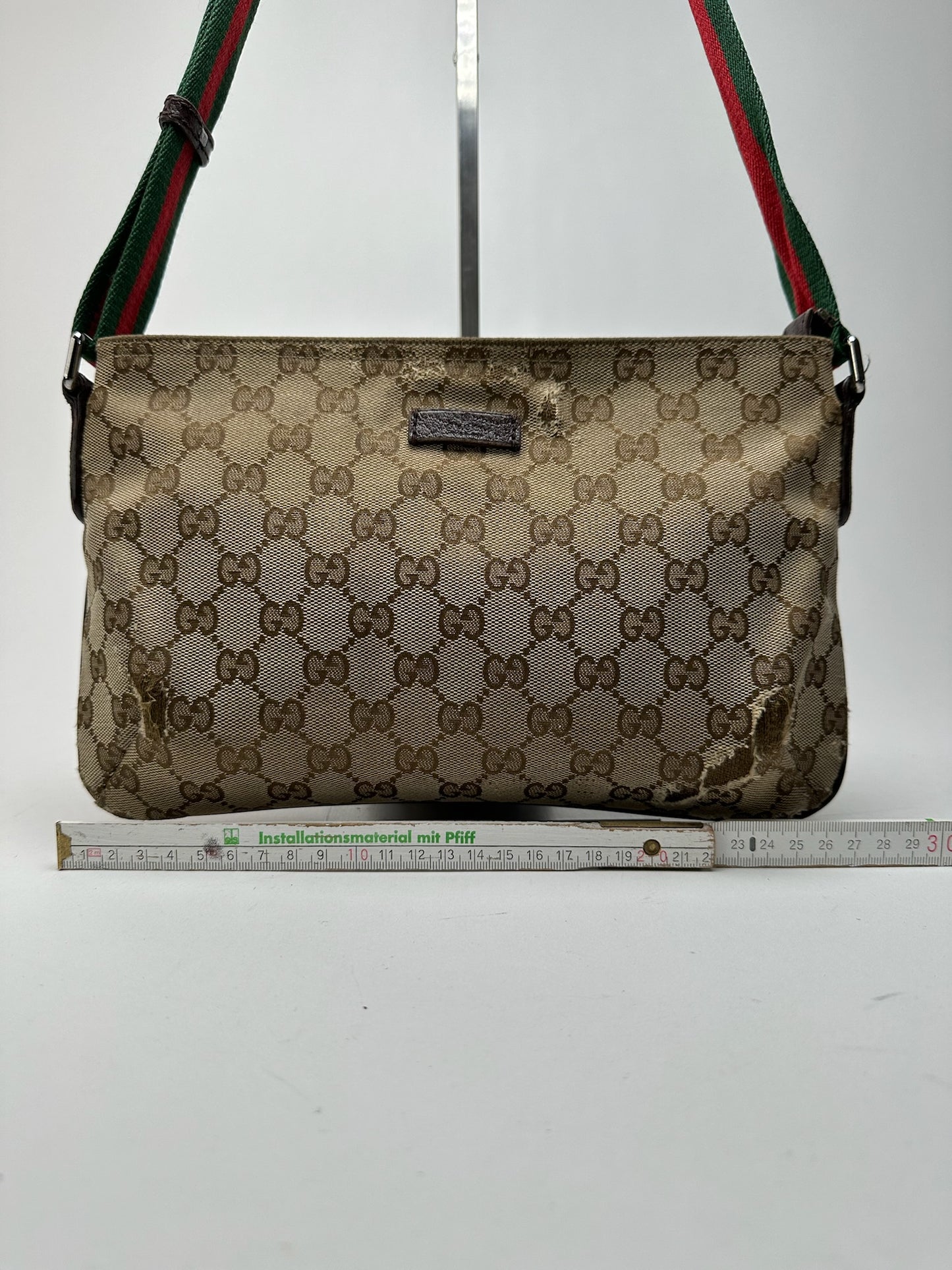 Sac Gucci Monogram vintage beige