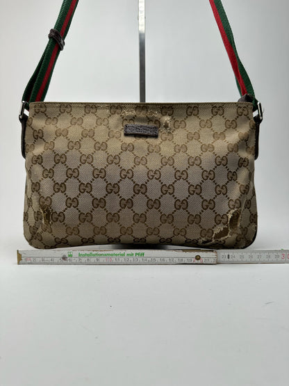 Sac Gucci Monogram vintage beige