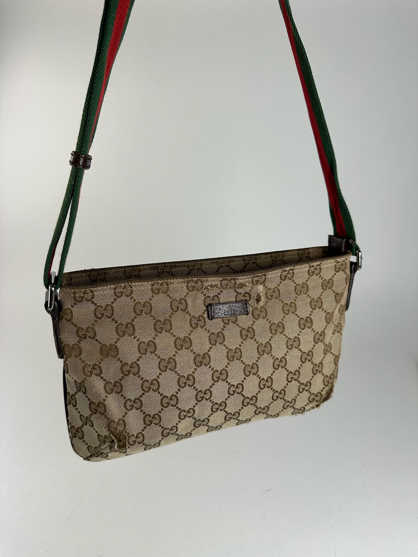 Sac Gucci Monogram vintage beige