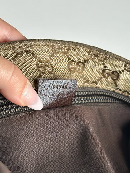 Sac Gucci Monogram vintage beige