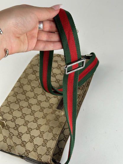 Sac Gucci Monogram vintage beige