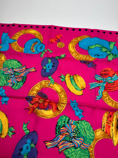 Vintage Celine Scarf Pink
