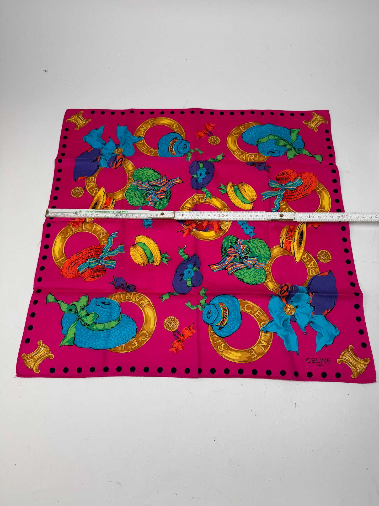 Vintage Celine Scarf Pink