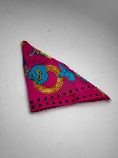 Vintage Celine Scarf Pink