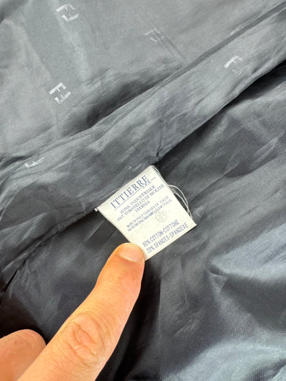 Vintage Fendi Roma Trenchcoat Anthrazit M