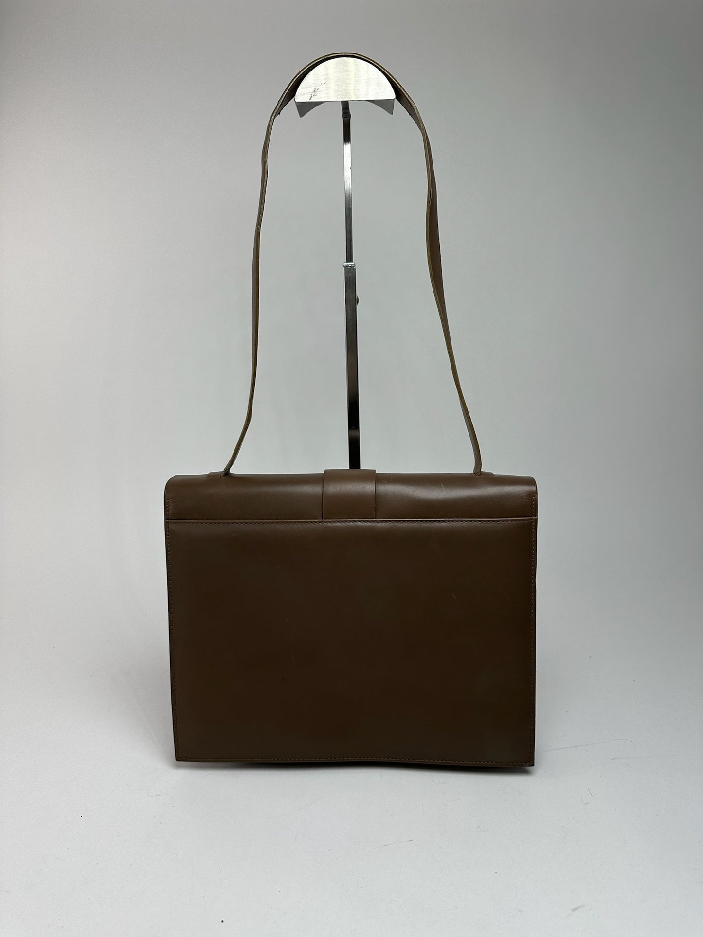 Sac Gucci vintage en cuir marron