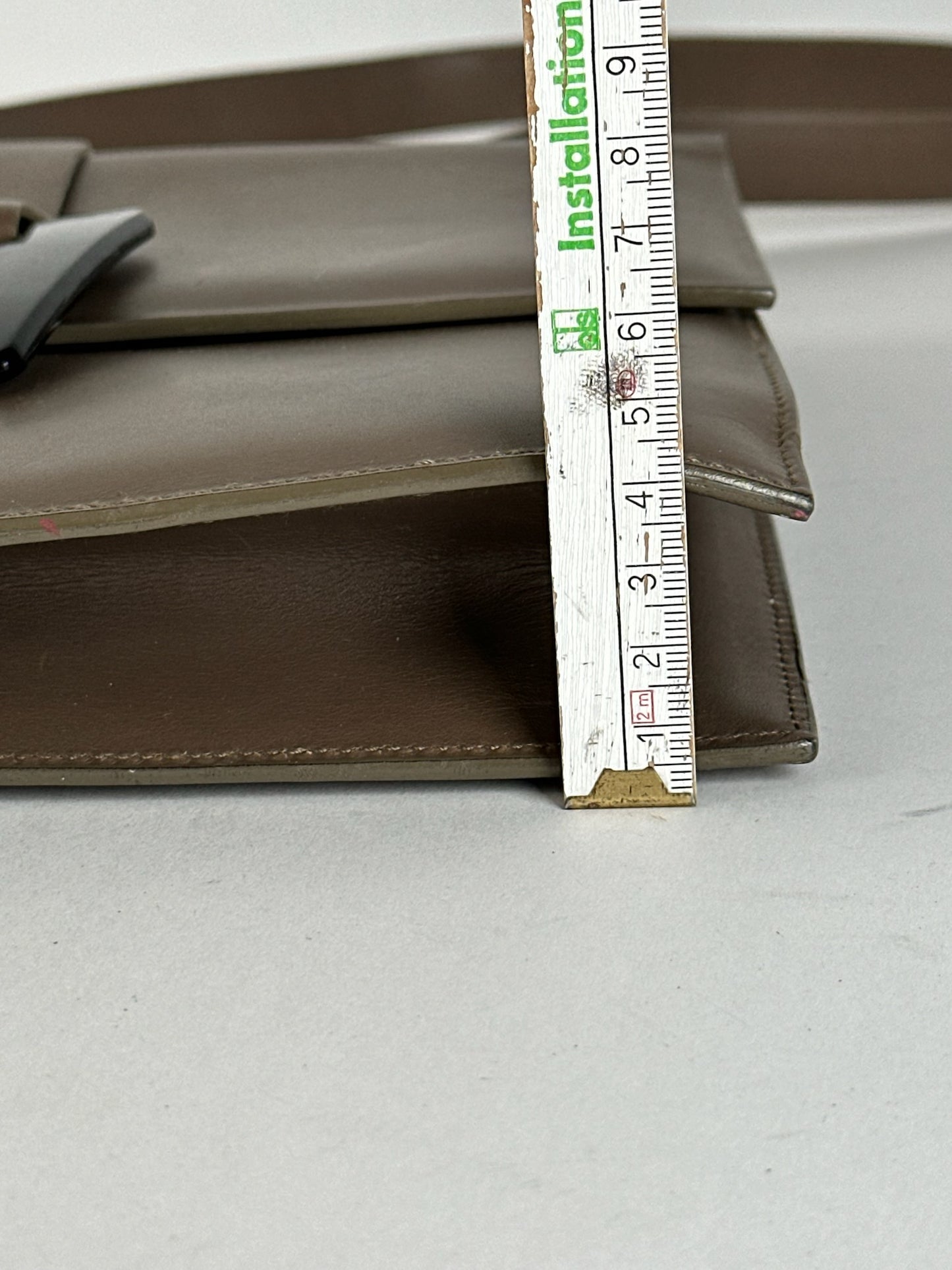 Sac Gucci vintage en cuir marron