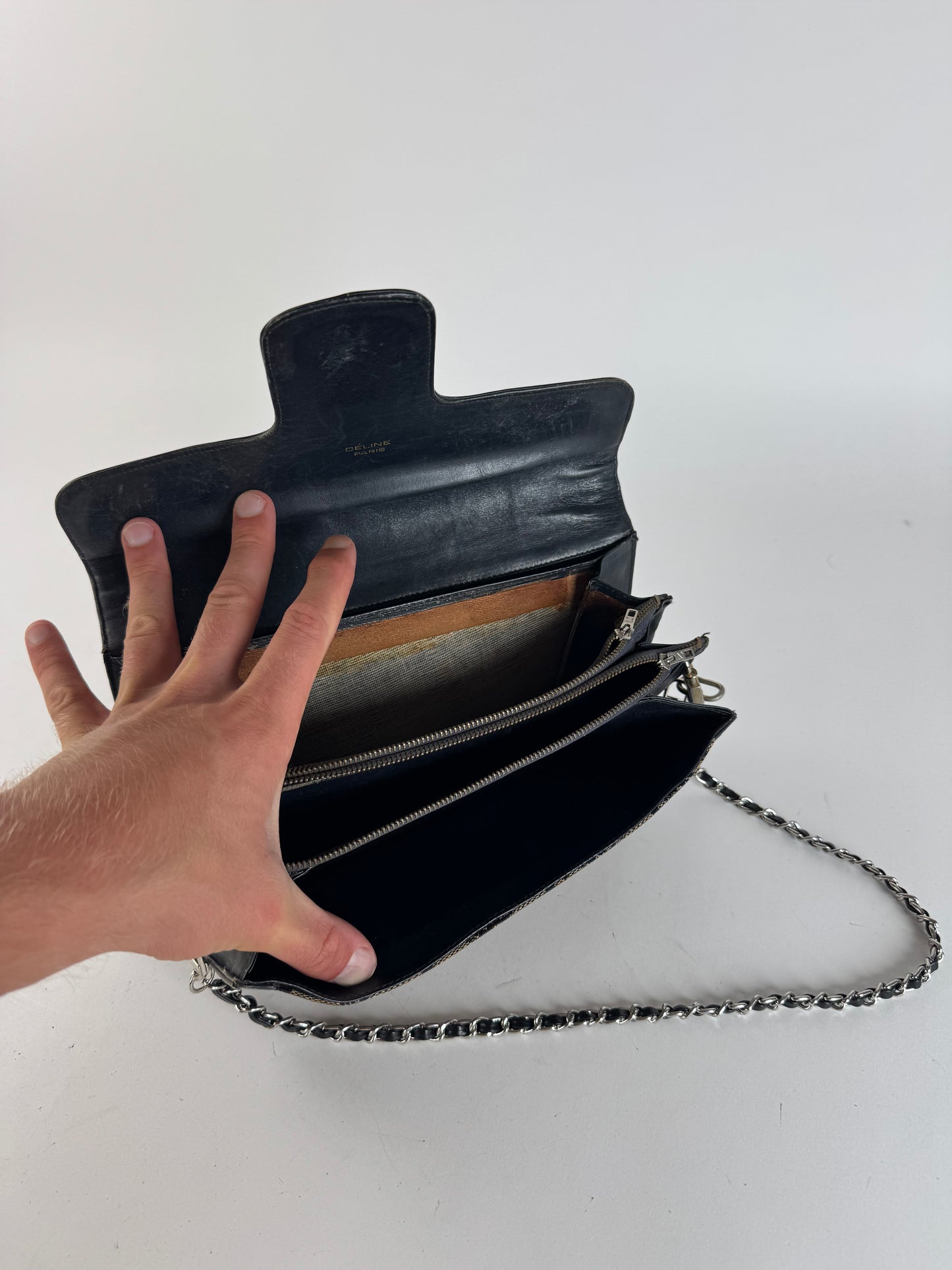 Sac Grecy Monogramme Vintage Celine Macadam