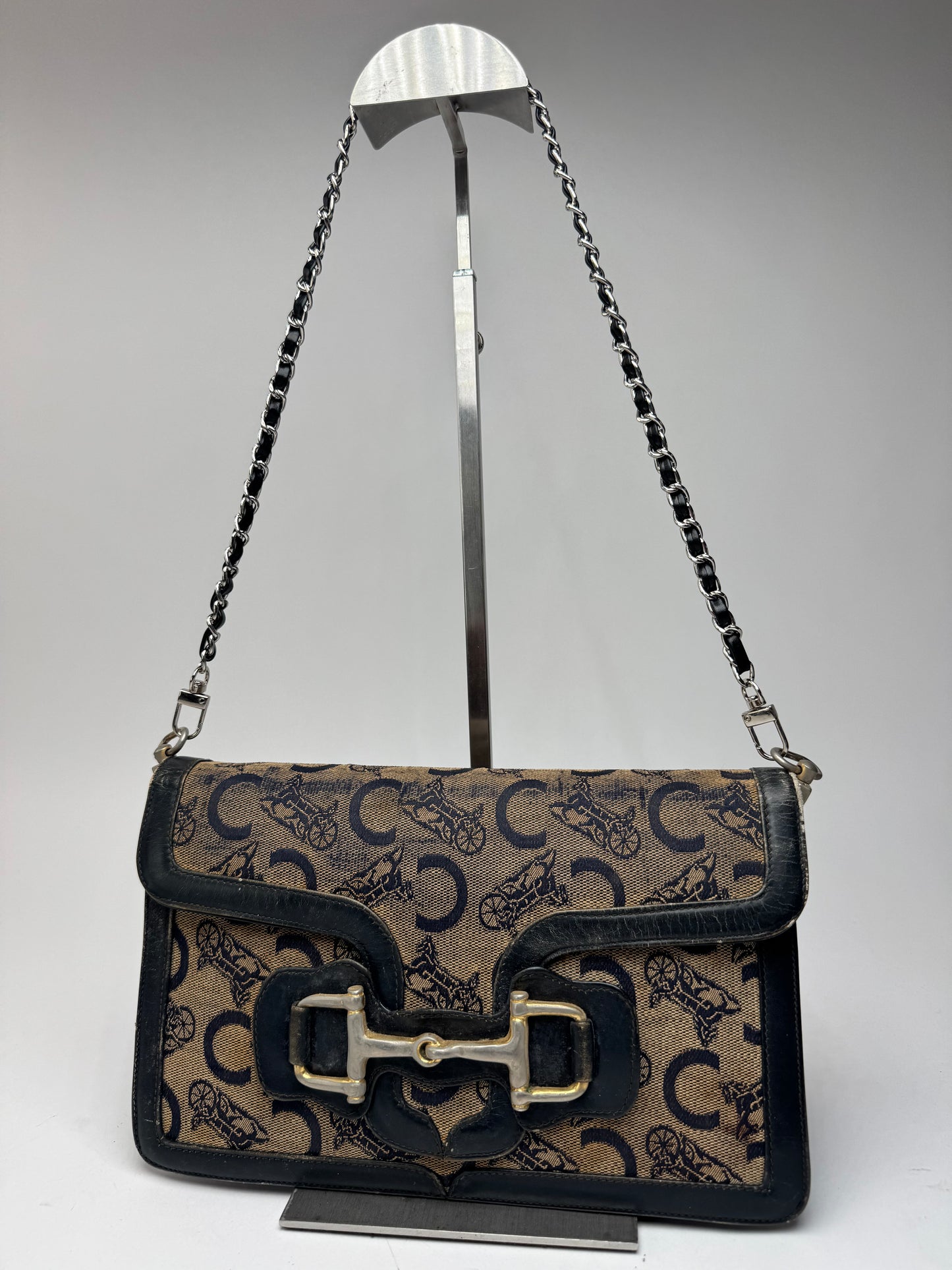 Sac Grecy Monogramme Vintage Celine Macadam
