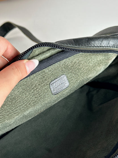 Sac vintage en cuir Loewe Madrid noir