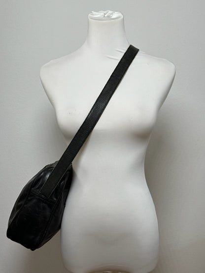 Sac vintage en cuir Loewe Madrid noir