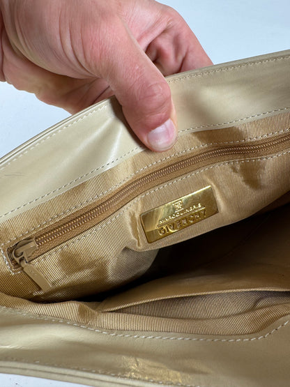 Sac vintage en cuir beige Givenchy
