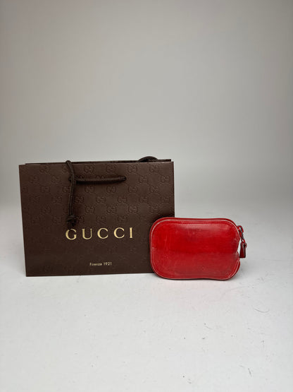 Vintage Gucci Foldable horsebit Monogram Tote Bag Beige