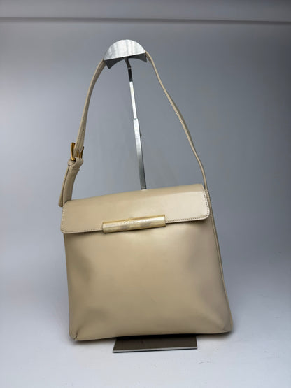 Sac vintage en cuir beige Givenchy