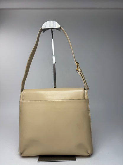Sac vintage en cuir beige Givenchy