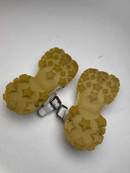 Vintage Miu Miu Leather Sandals / Sneaker White 37