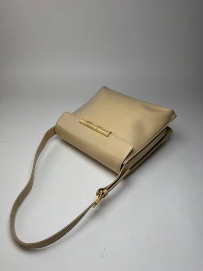 Sac vintage en cuir beige Givenchy