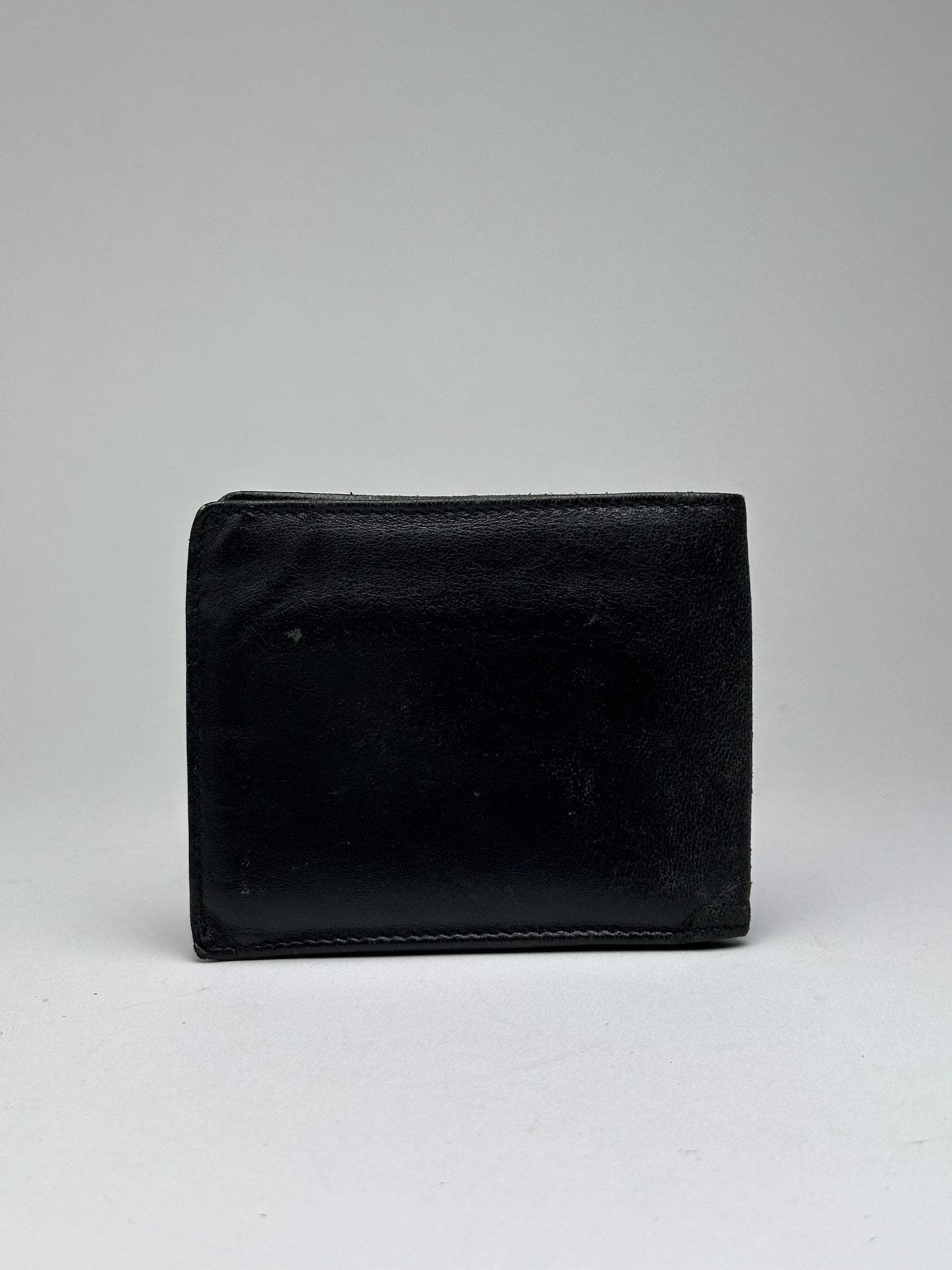 Vintage Vivienne Westwood foldable wallet leather black