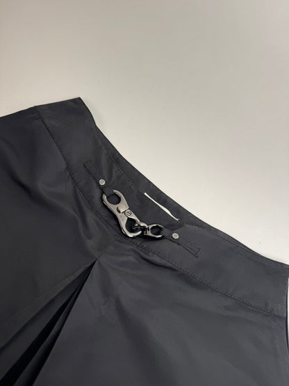 Vintage Celine Paris Silk Skirt black 36/S