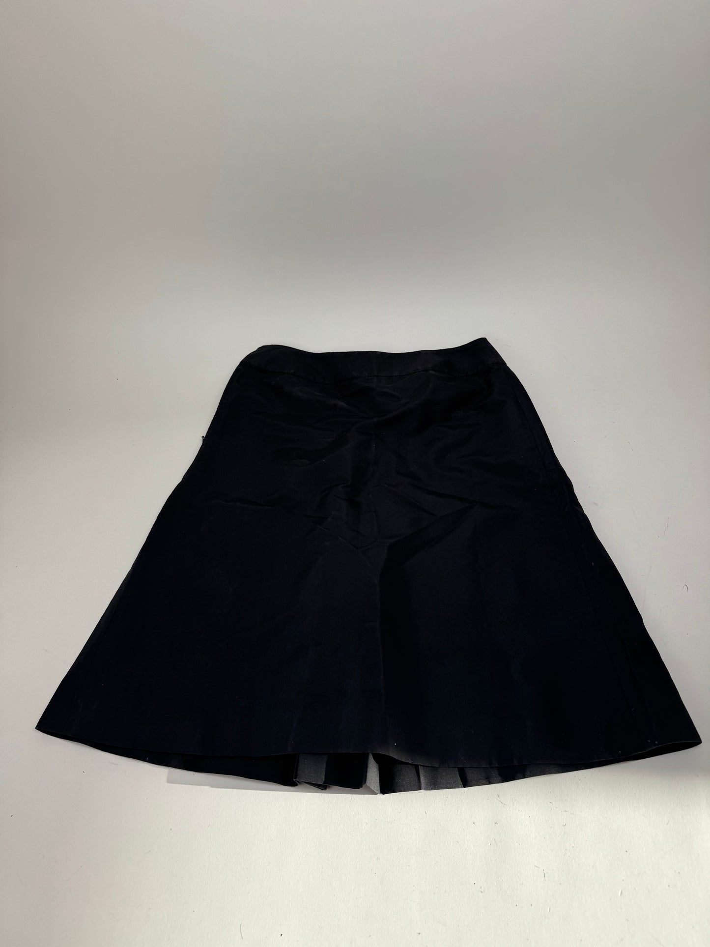 Vintage Celine Paris Silk Skirt black 36/S