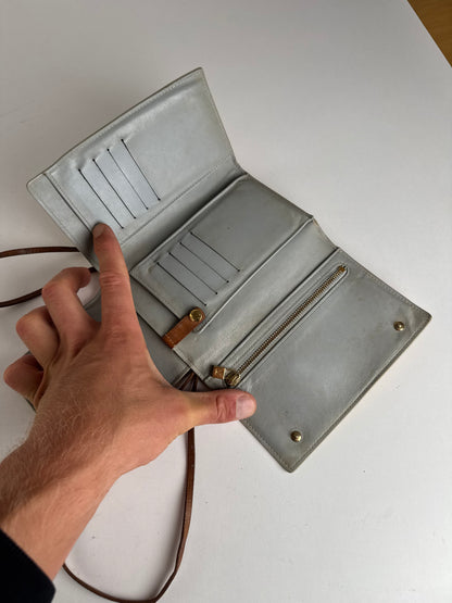 Sac vintage Louis Vuitton Vernis en cuir jaune