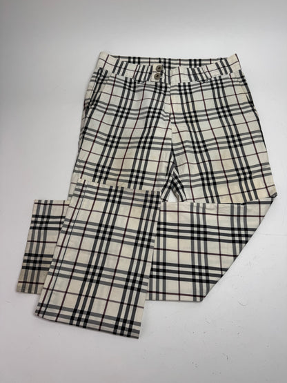 Vintage Burberry Nova Check Pants Beige M