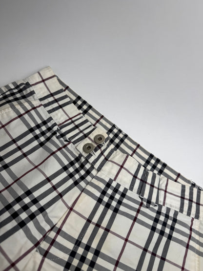 Vintage Burberry Nova Check Pants Beige M