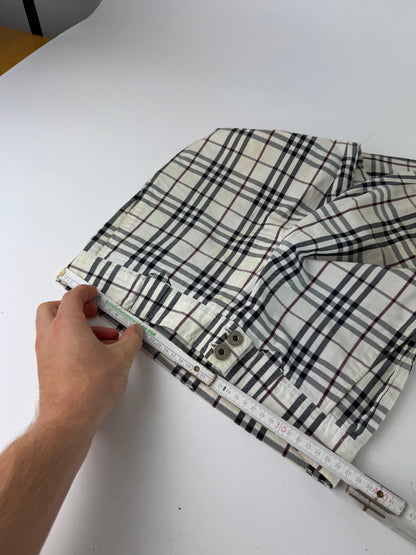 Vintage Burberry Nova Check Pants Beige M