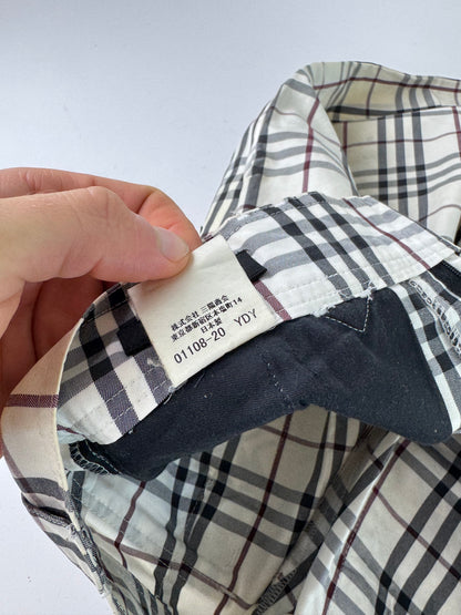 Vintage Burberry Nova Check Pants Beige M