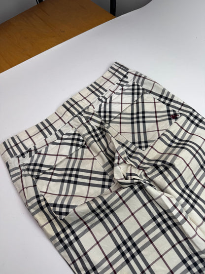 Vintage Burberry Nova Check Pants Beige M