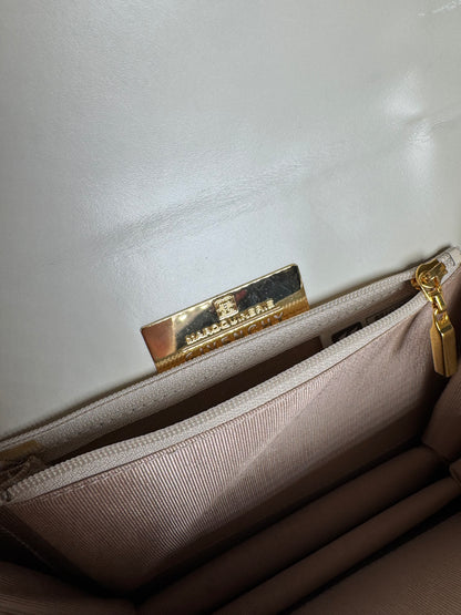 Vintage Givenchy Leather Handbag White