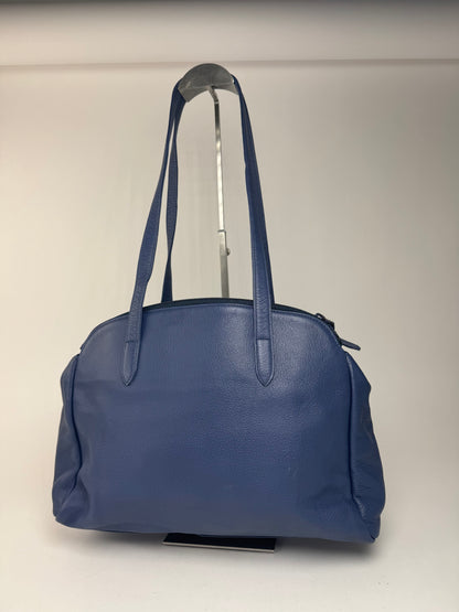 Sac Courreges vintage en cuir bleu