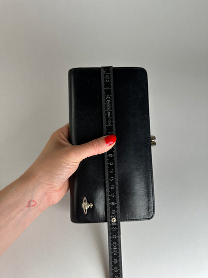 Vintage Vivienne Westwood Leather Wallet Black
