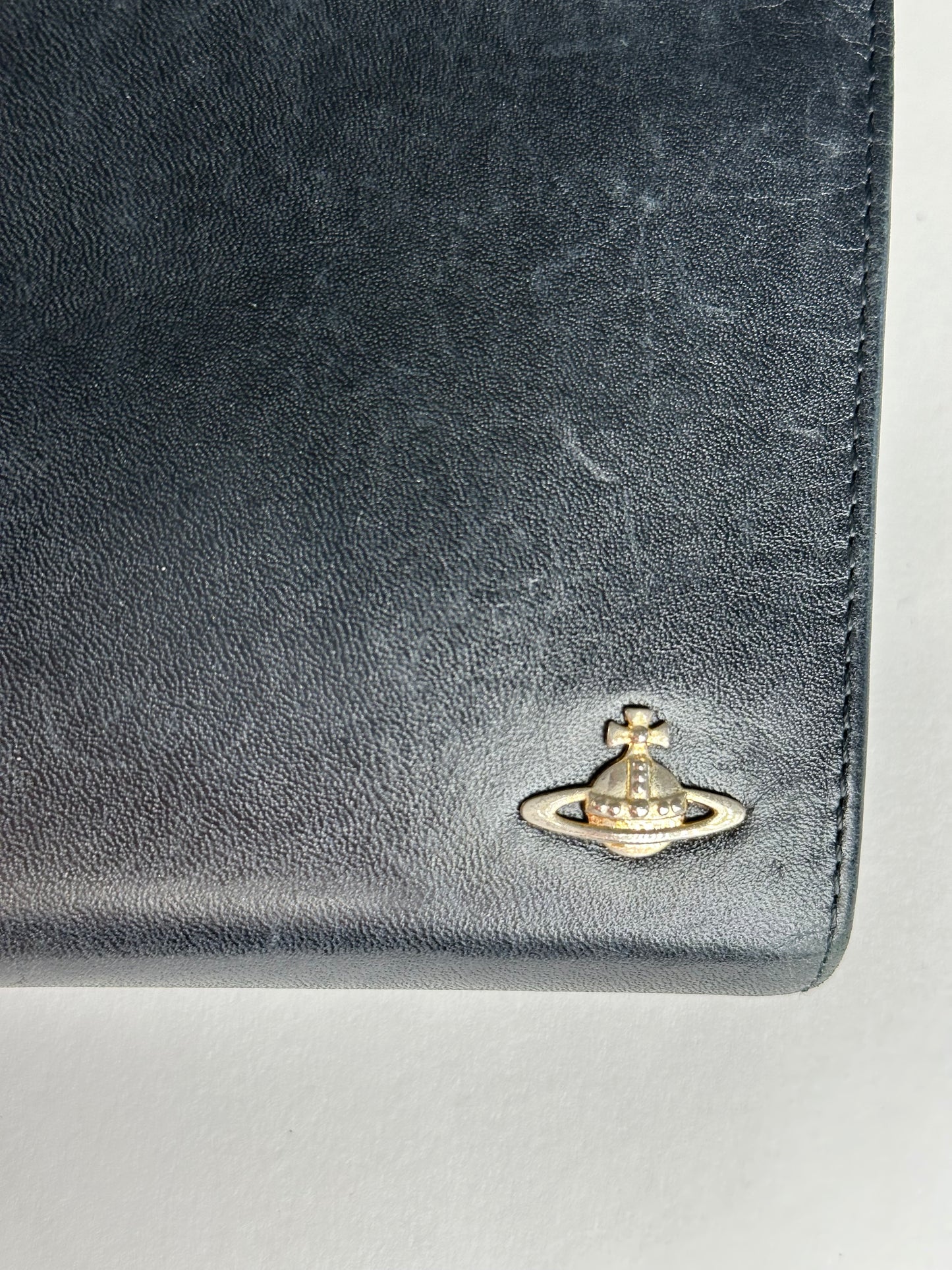 Vintage Vivienne Westwood Leather Wallet Black
