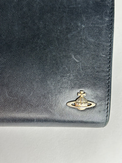 Vintage Vivienne Westwood Leather Wallet Black